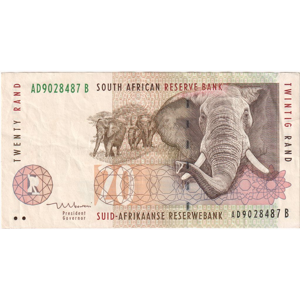 South Africa, 20 Rand, EF(40-45)