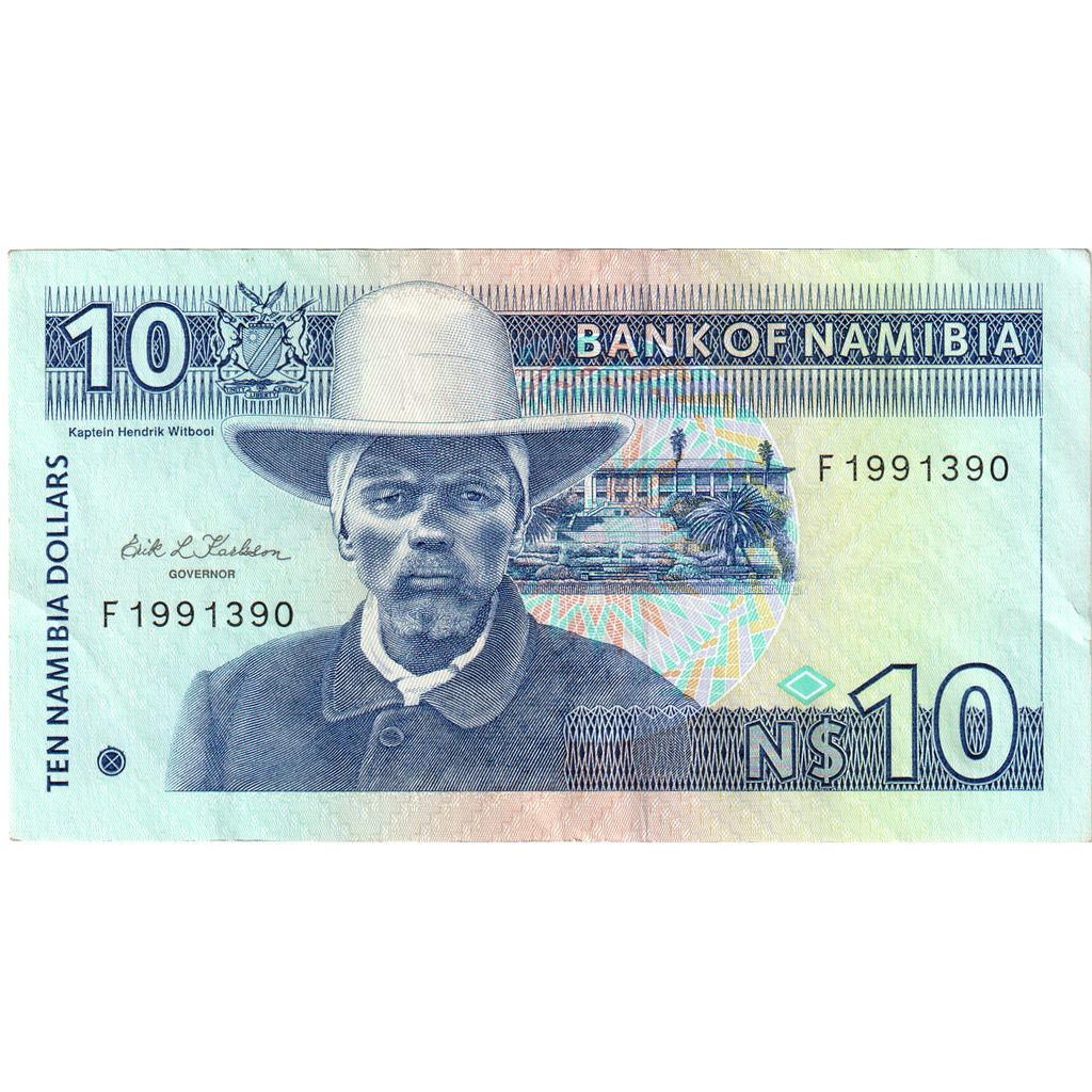 Namibia, 10 Namibia dollars, SPL