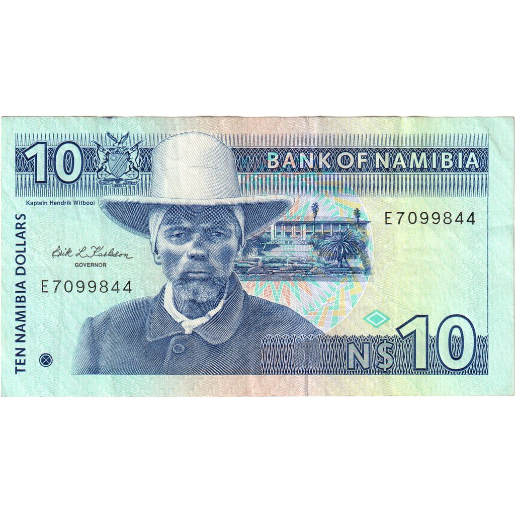 Namibia, 10 Namibia dollars, BB