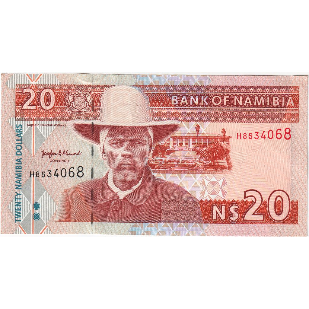 Namibia, 20 Namibia Dollars, UNC(63)