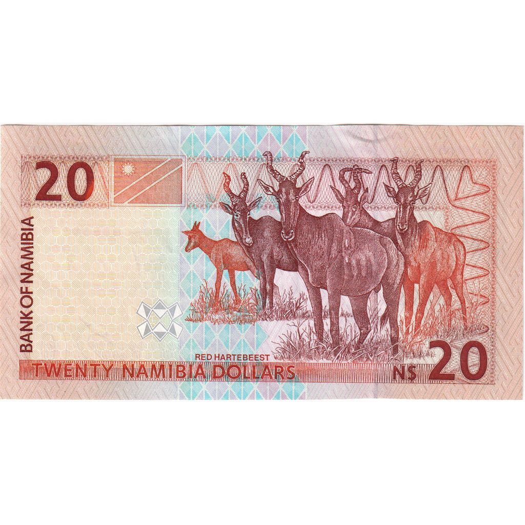 Namibia, 20 Namibia Dollars, FDS