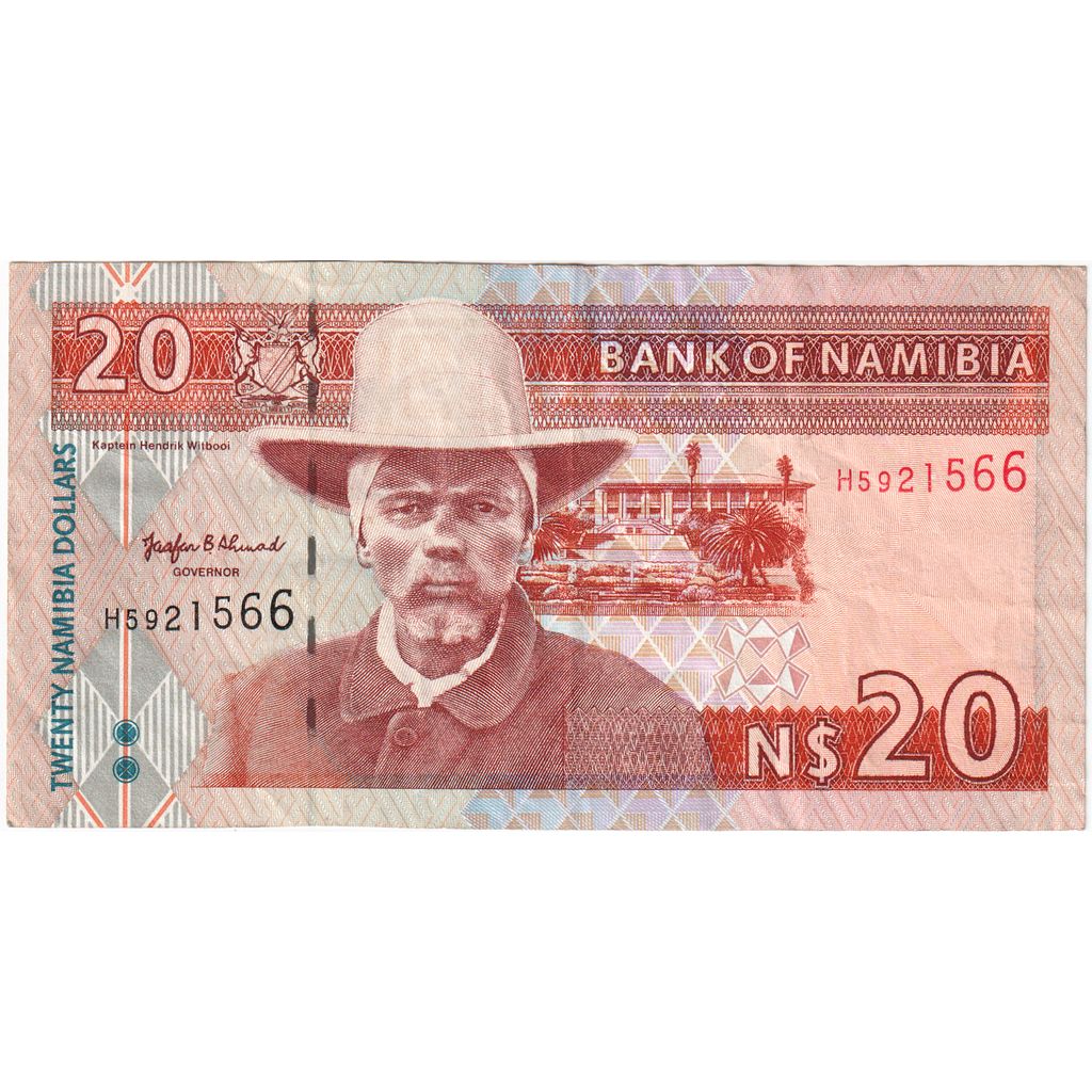 Namibia, 20 Namibia Dollars, AU(55-58)