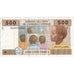 Central African States, 500 Francs, 2002, KM:406a, AU(50-53)