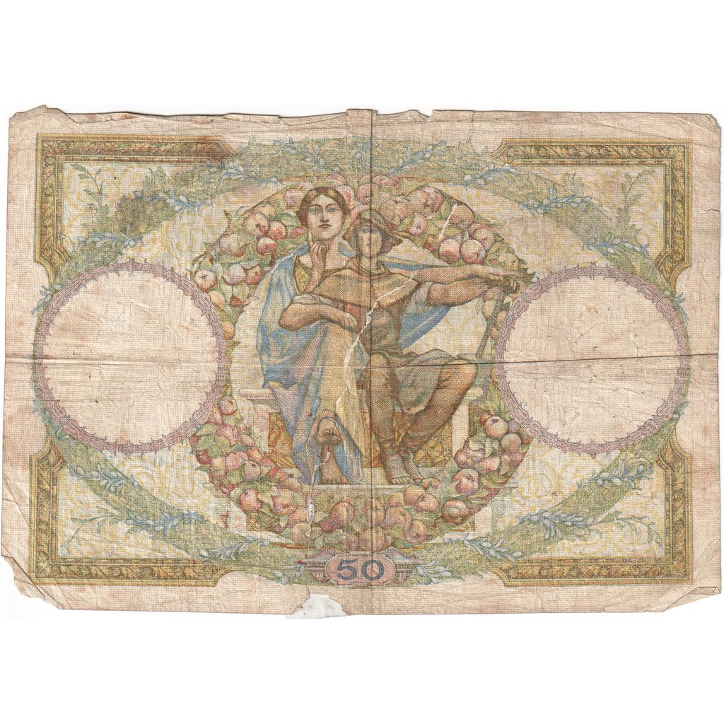 Francia, 50 Francs, Cérès, Z.15024, MB