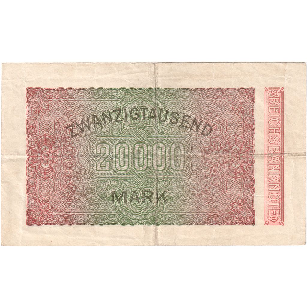 Alemanha, 20,000 Mark, 1923-02-20, EF(40-45)