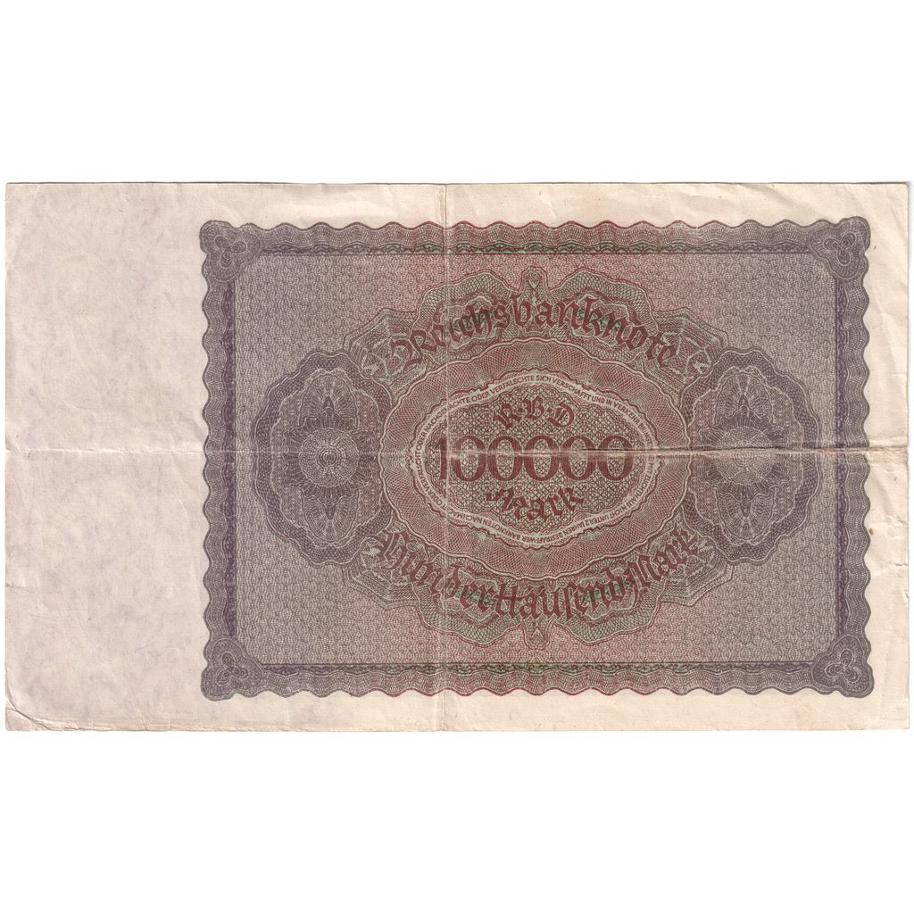 Deutschland, 100,000 Mark, 1923-02-01, SS