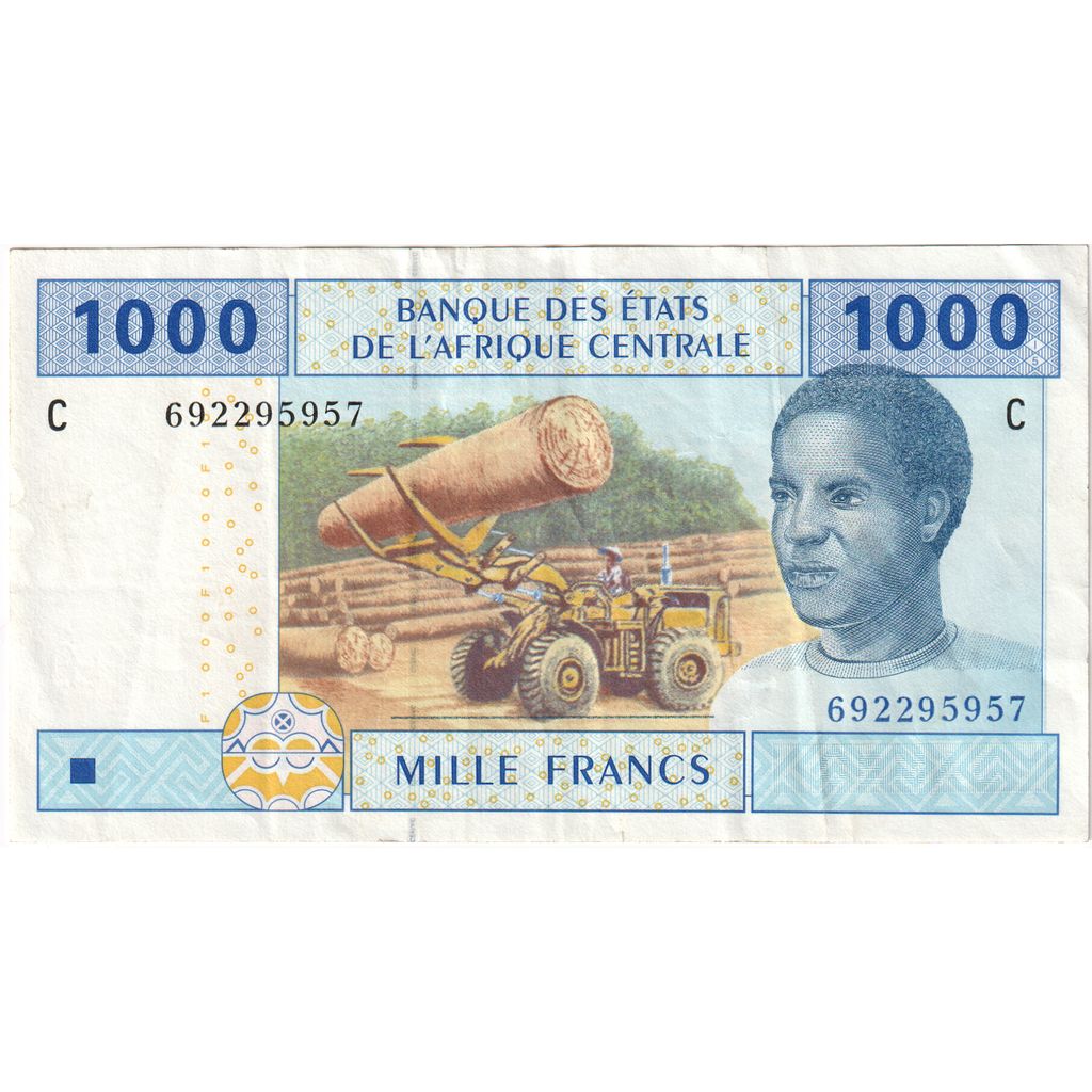Zentralafrikanische Staaten, 1000 Francs, SS