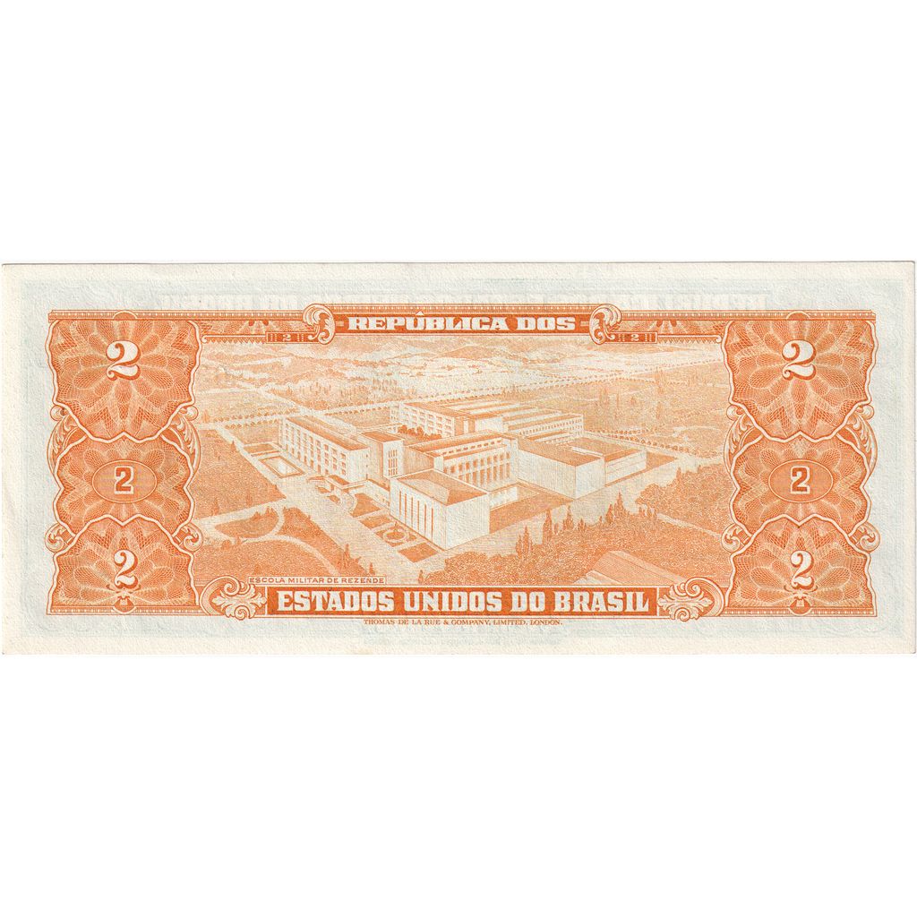 Brasilien, 2 Cruzeiros, UNZ-