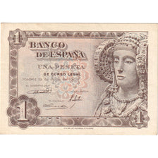 Banknote, Spain, 1 Peseta, 1948-06-19, KM:135a, UNC(65-70)