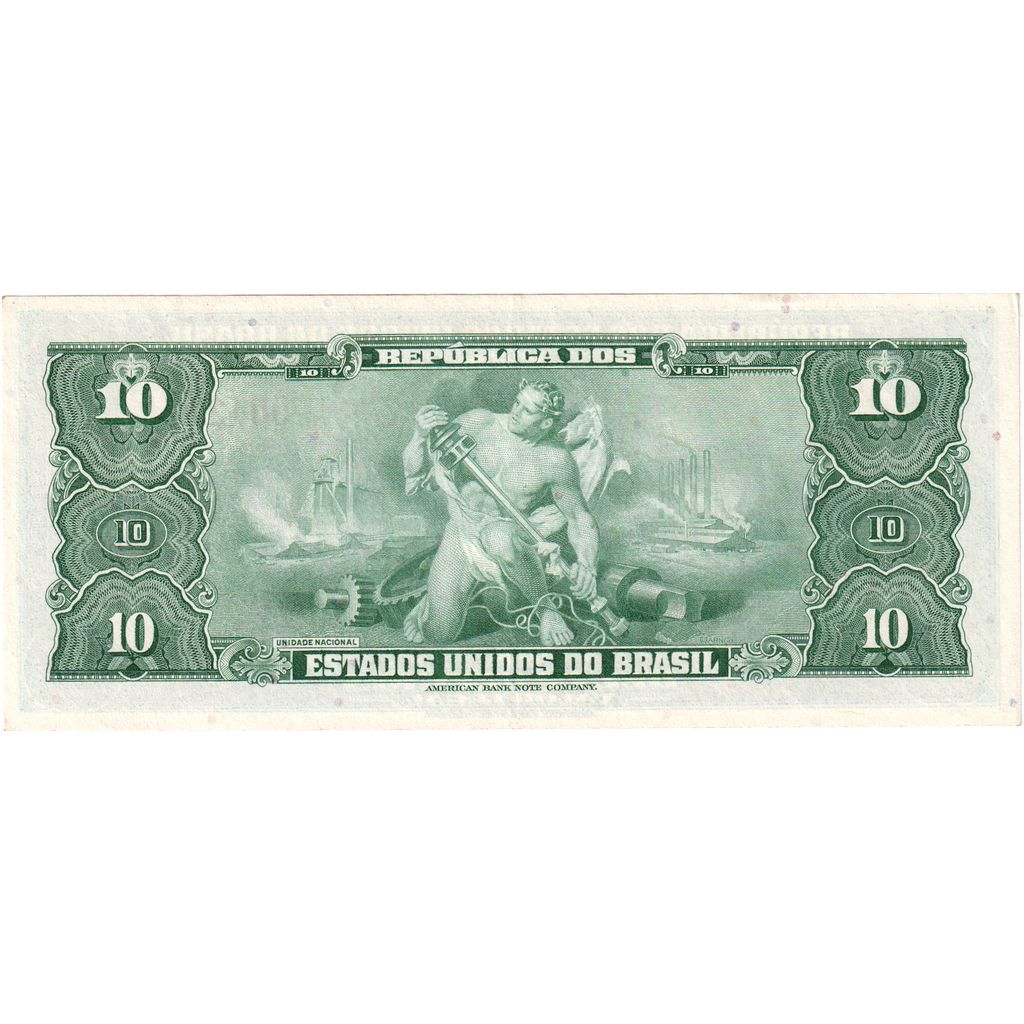 Brasile, 10 Cruzeiros, SPL