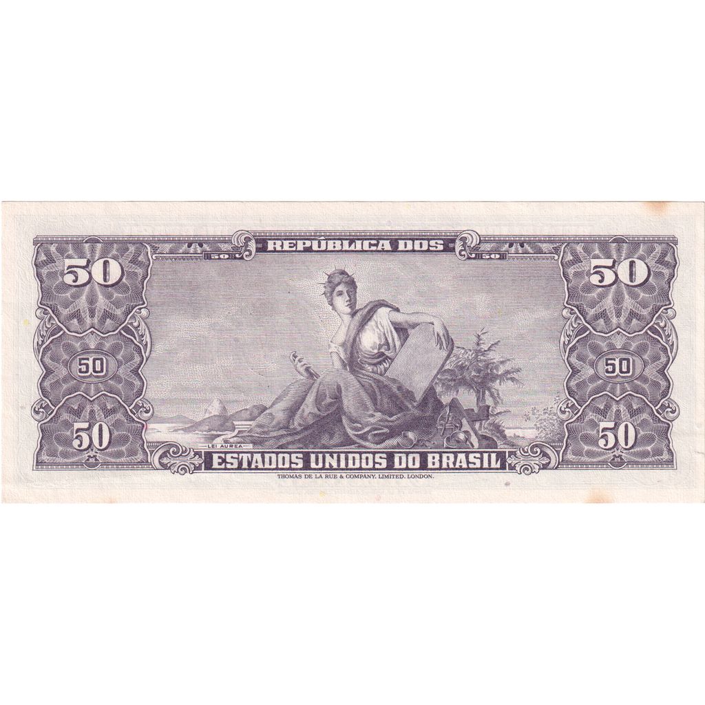 Brazil, 5 Centavos on 50 Cruzeiros, UNC(65-70)