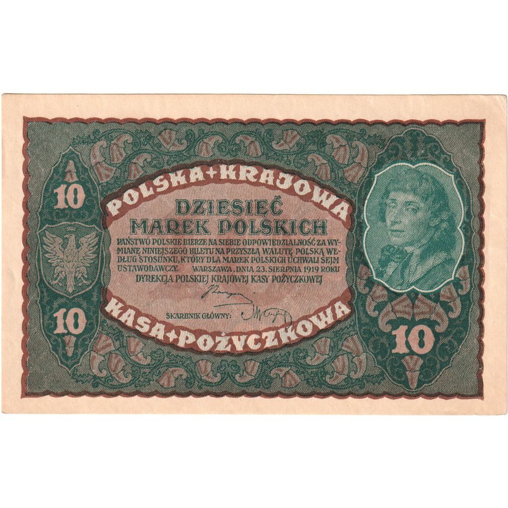 Polonia, 10 Marek, 1919-08-23, SC