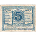 Francia, NORD-PAS DE CALAIS, 5 Centimes, MB, Pirot:94-1