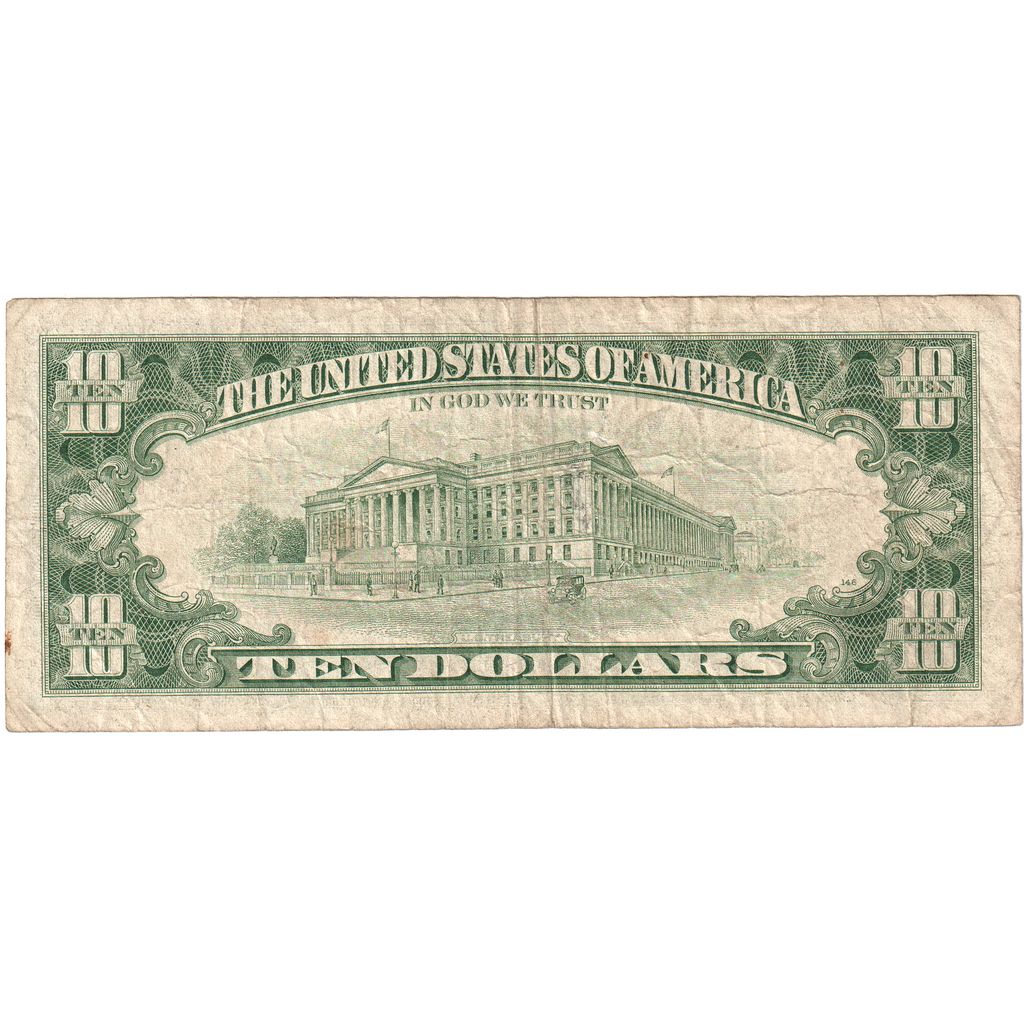 Stati Uniti, Ten Dollars, MB+