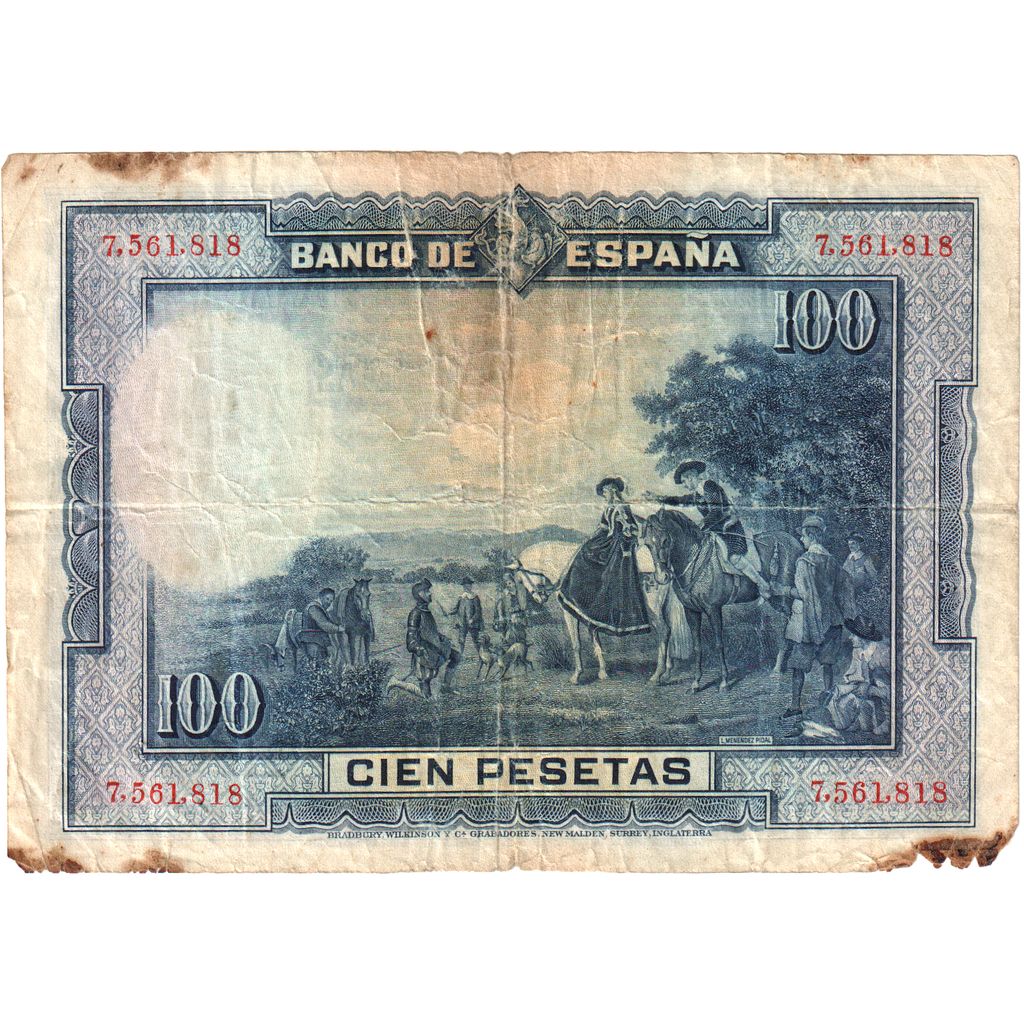 Spanien, 100 Pesetas, 1928-08-15, S