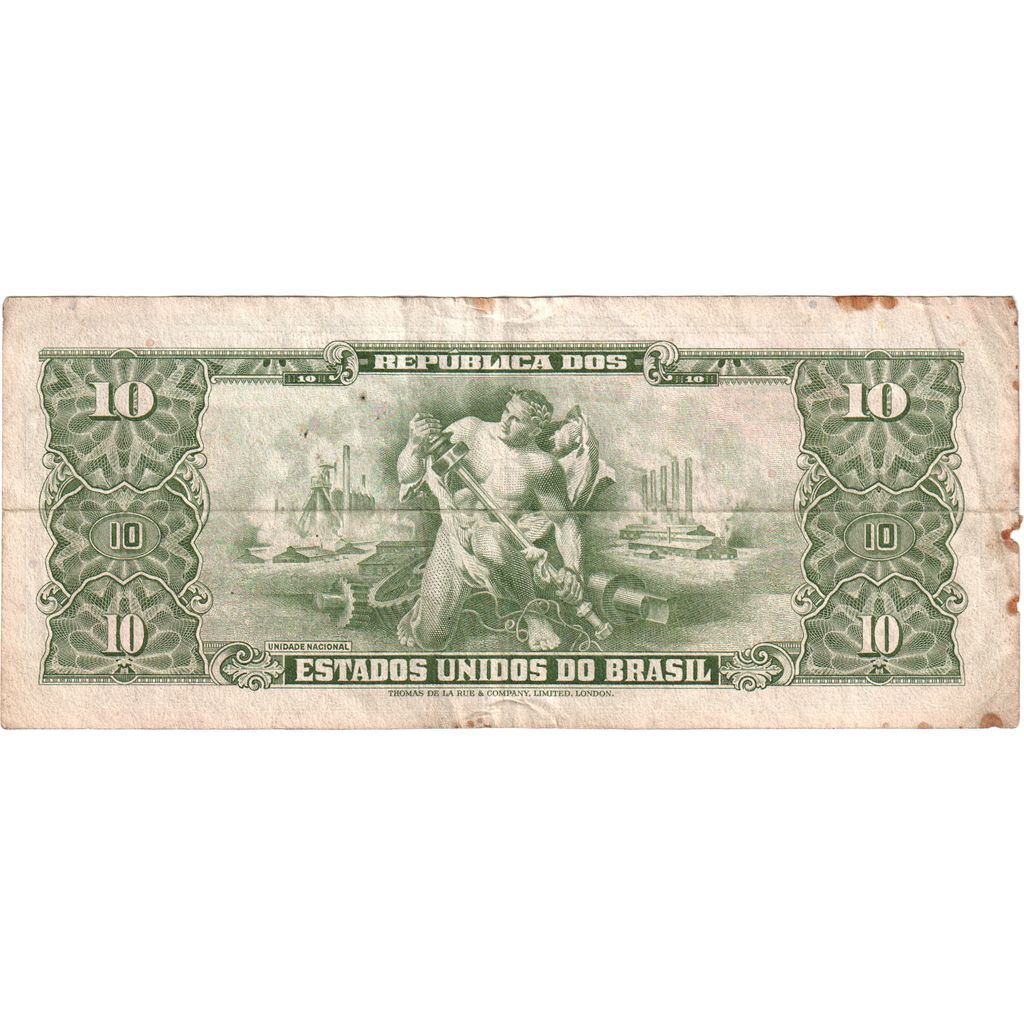 Brasilien, 10 Cruzeiros, S