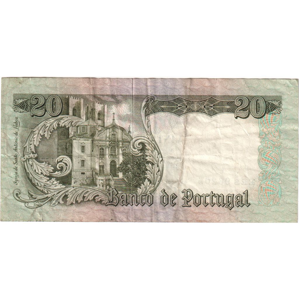 Portogallo, 20 Escudos, 1964-05-26, BB