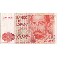 Spain, 2000 Pesetas, 1980-07-22, EF(40-45)