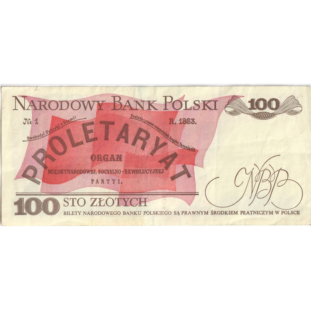 Polska, 100 Zlotych, 1986-06-01, AU(55-58)