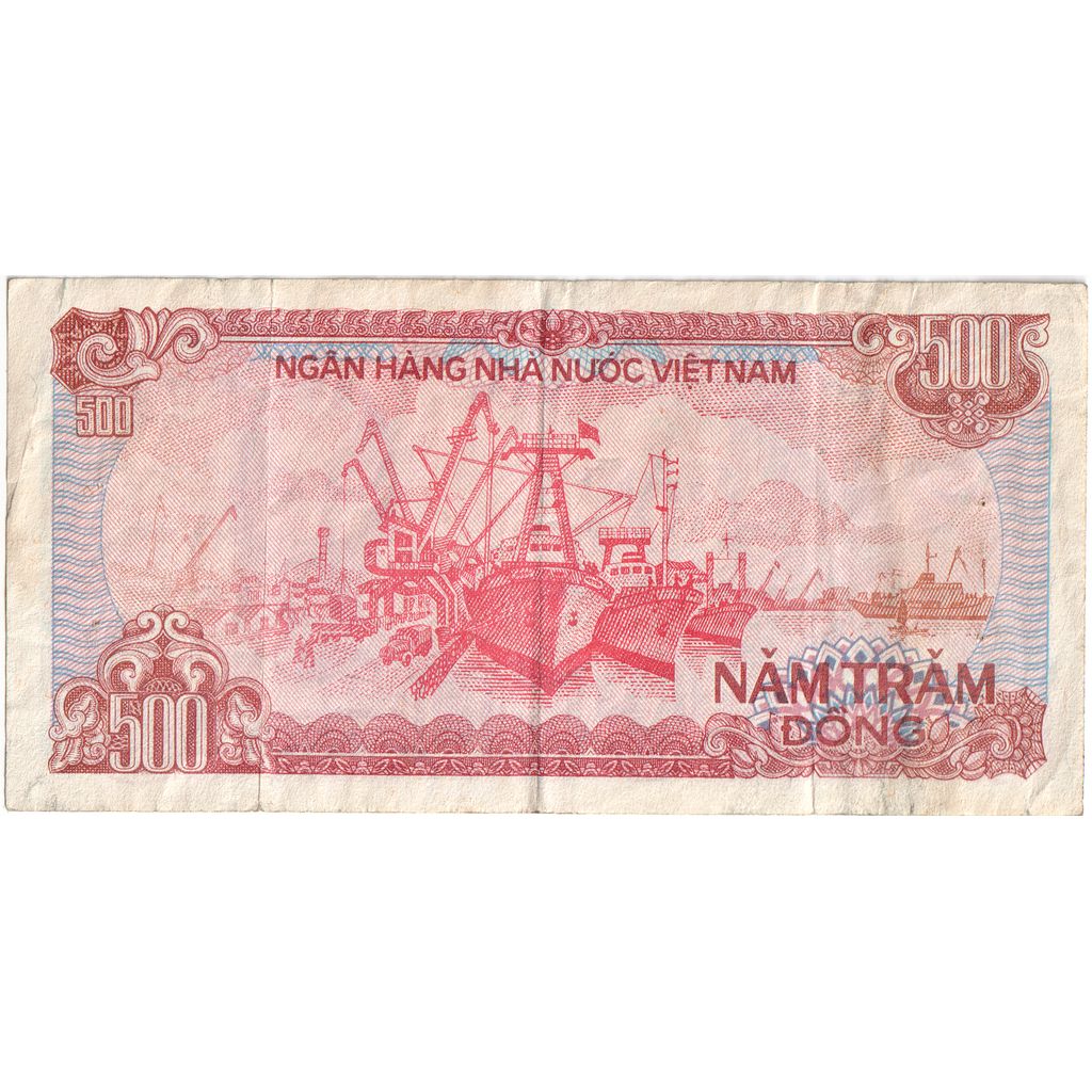 Vietnam, 500 D<ox>ng, BC+