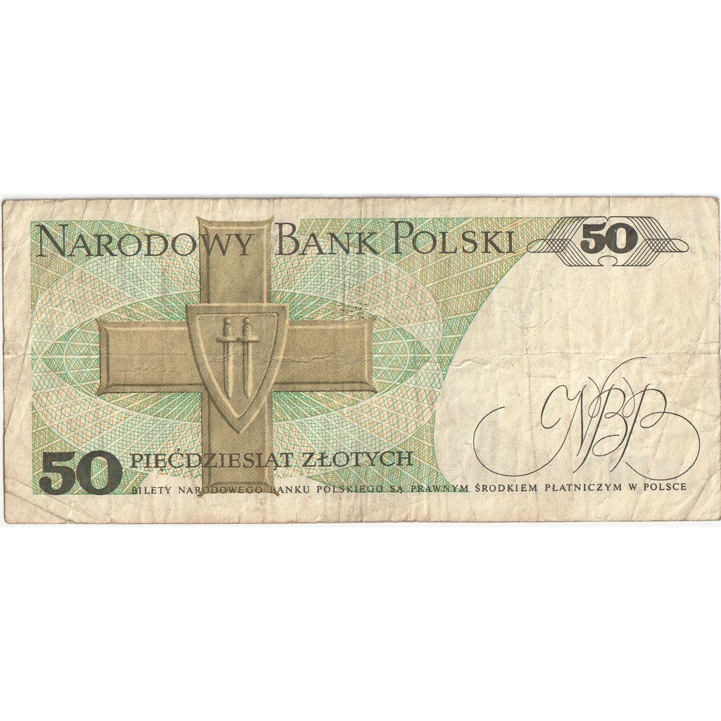 Polska, 50 Zlotych, 1988-12-01, VF(30-35)