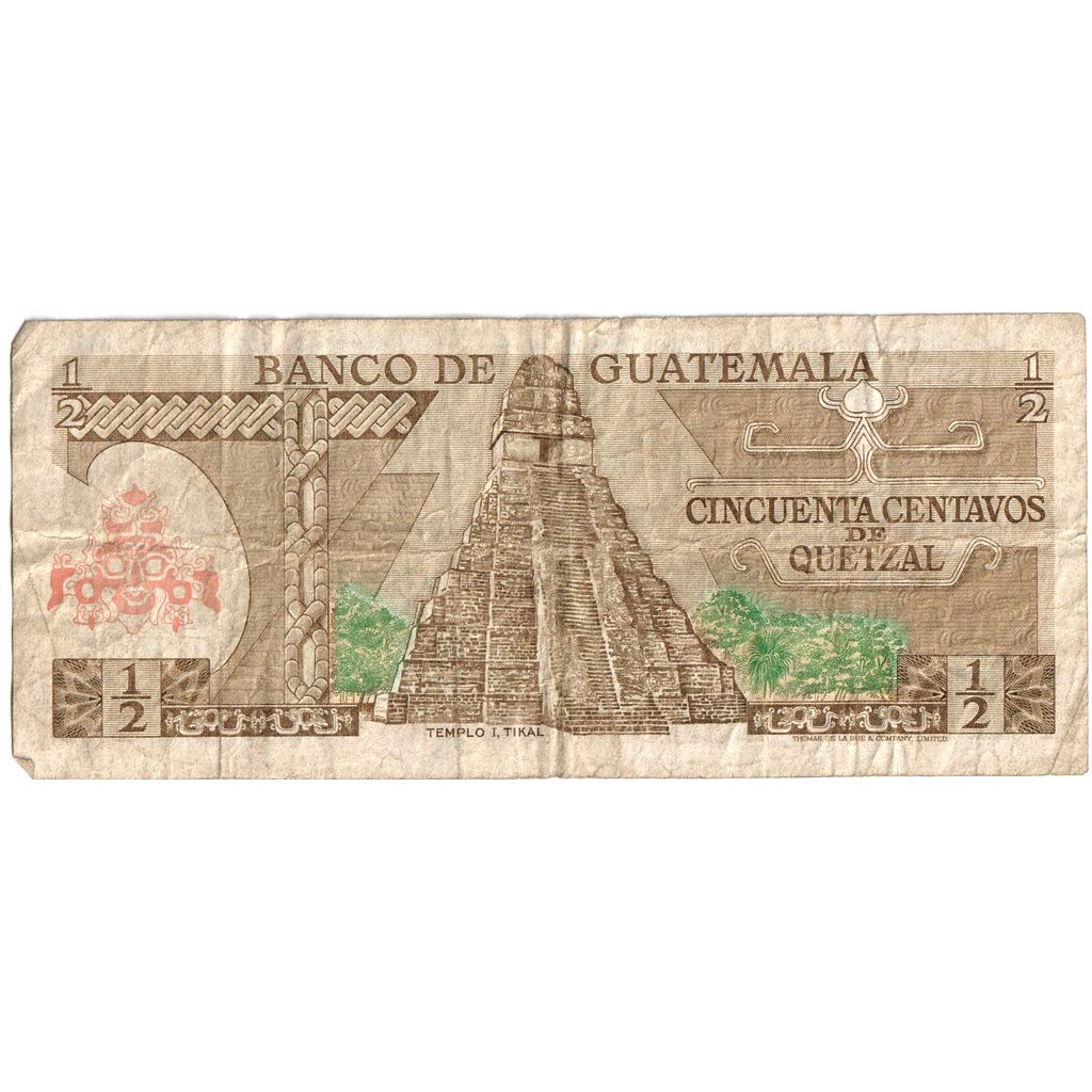 Guatemala, 1/2 Quetzal, 1981-01-07, MB
