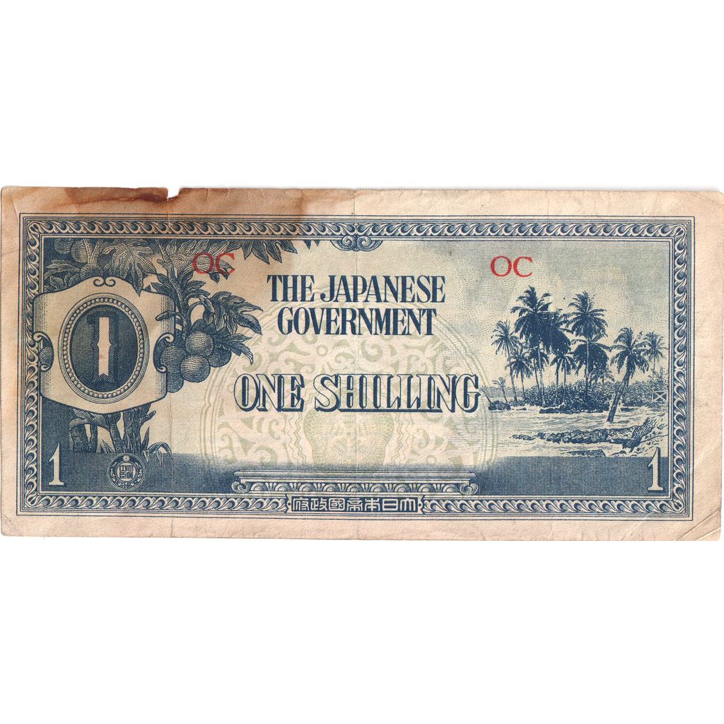 Oceanía, 1 Shilling, BC