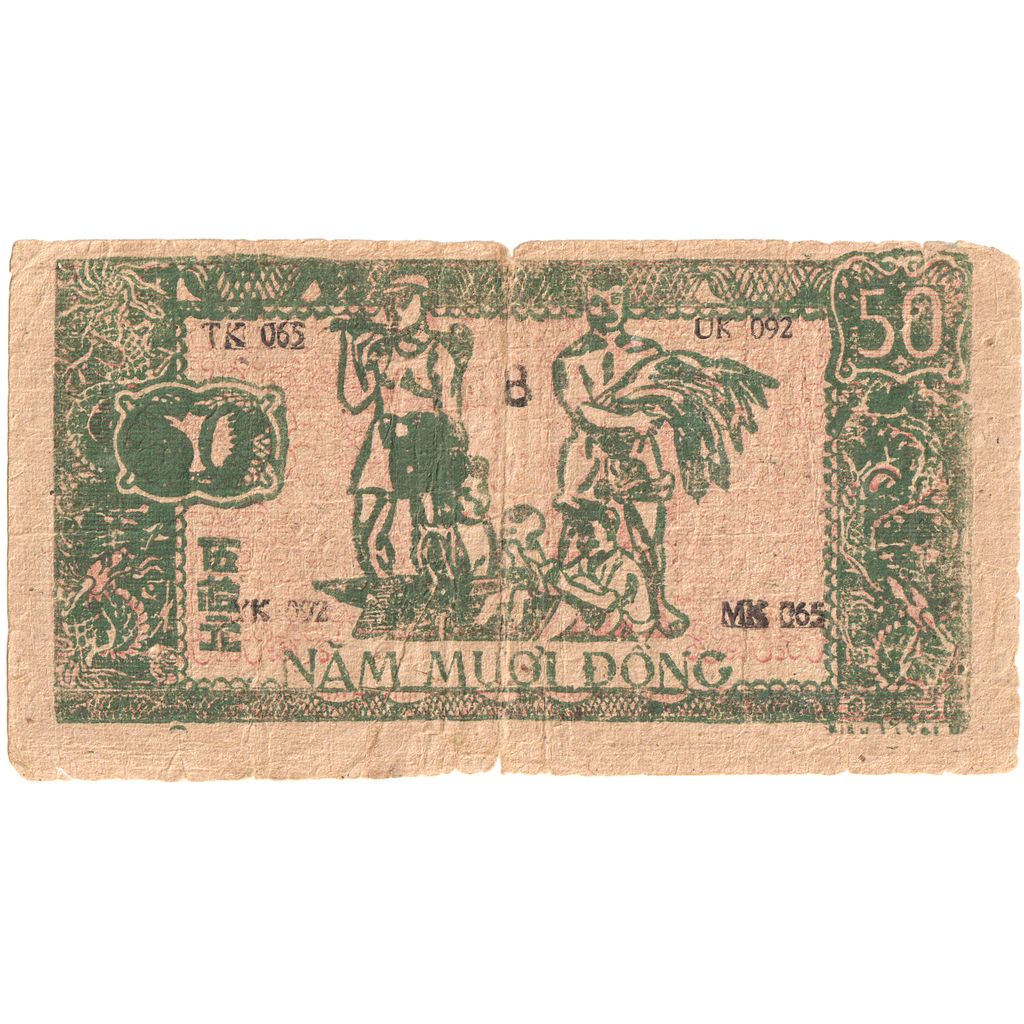 Vietname, 50 D<ox>ng, VF(20-25)