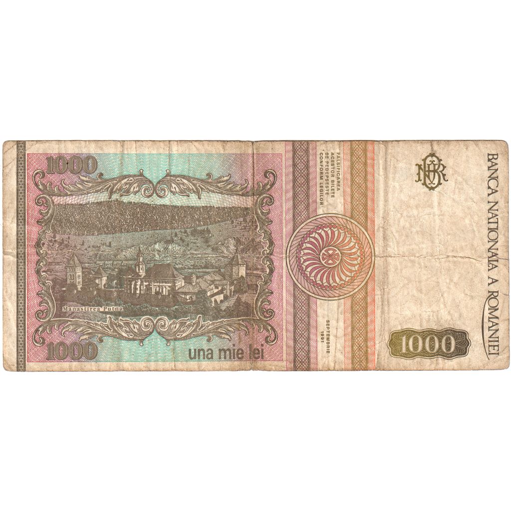 Rumanía, 1000 Lei, BC