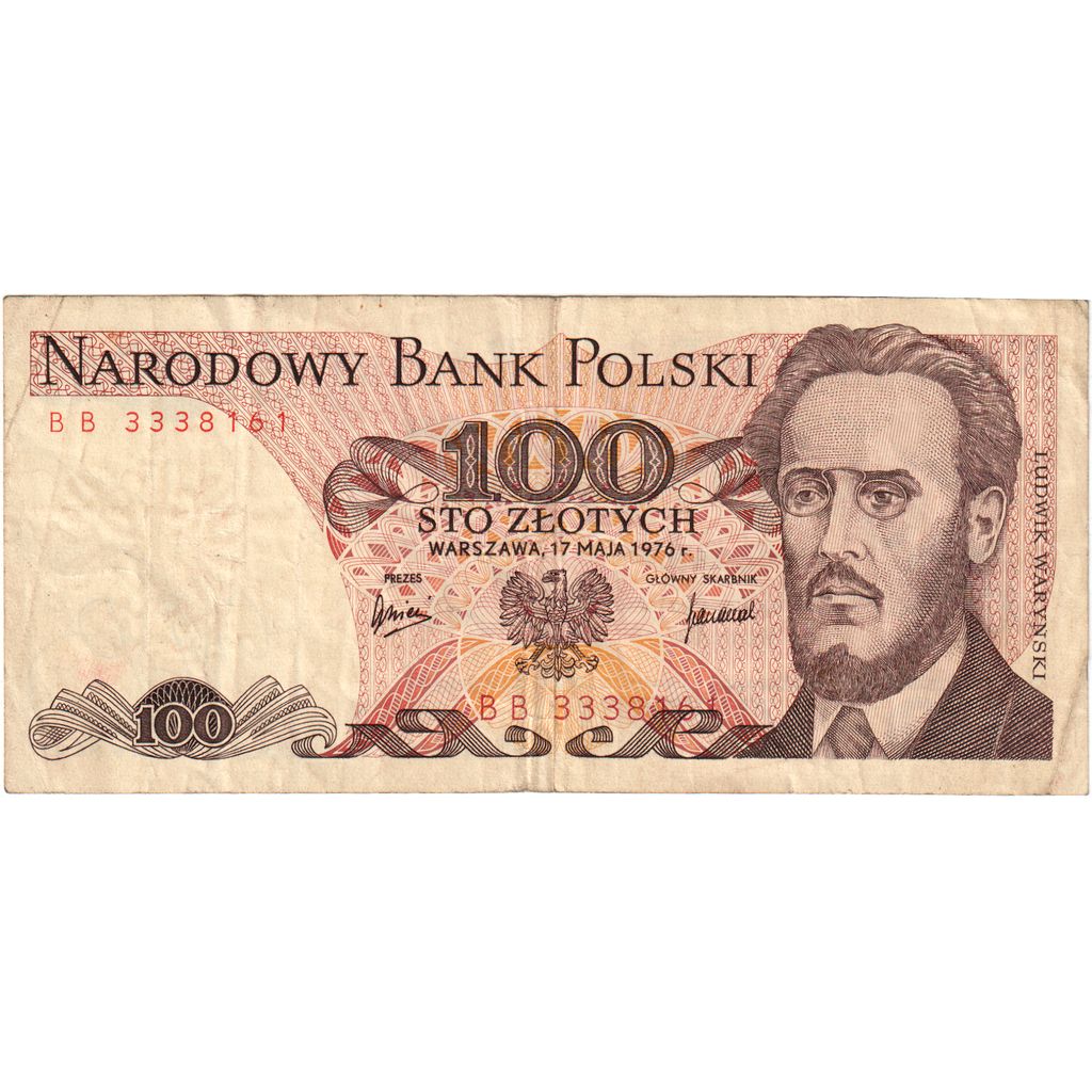 Polónia, 100 Zlotych, 1976-05-17, VF(30-35)