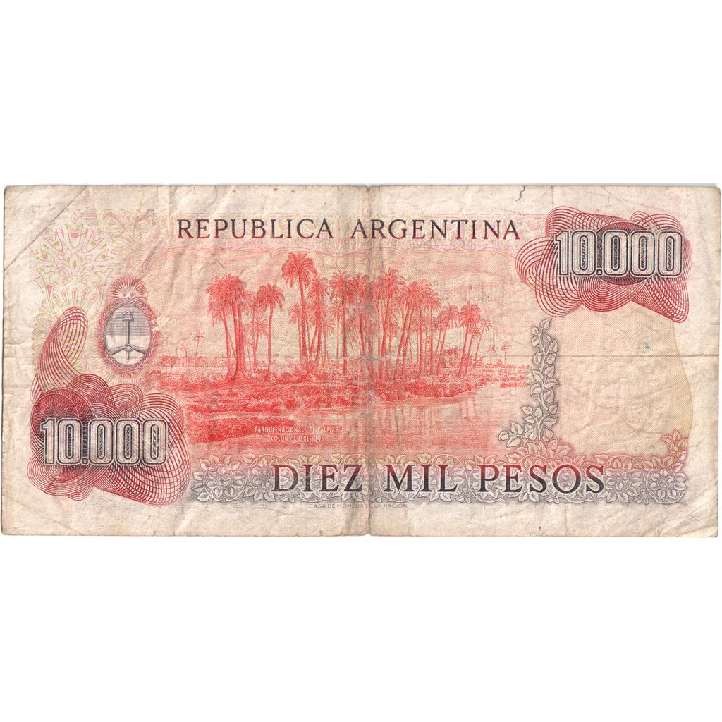 Argentinien, 10,000 Pesos, S