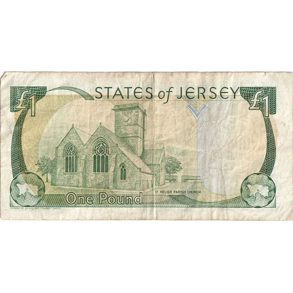 Jersey, 1 Pound, VF(30-35)