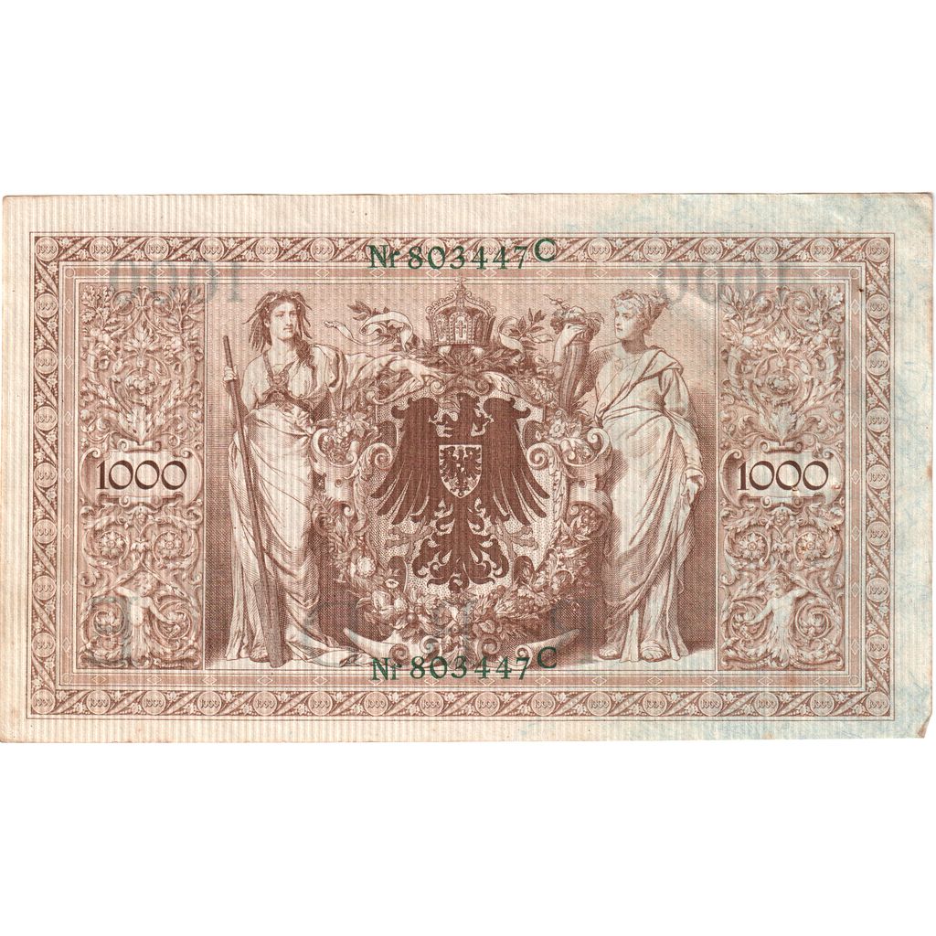 Alemania, 1000 Mark, 1910-04-21, MBC