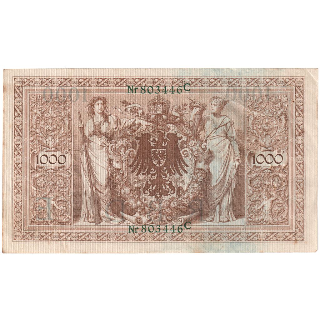 Allemagne, 1000 Mark, 1910-04-21, TTB