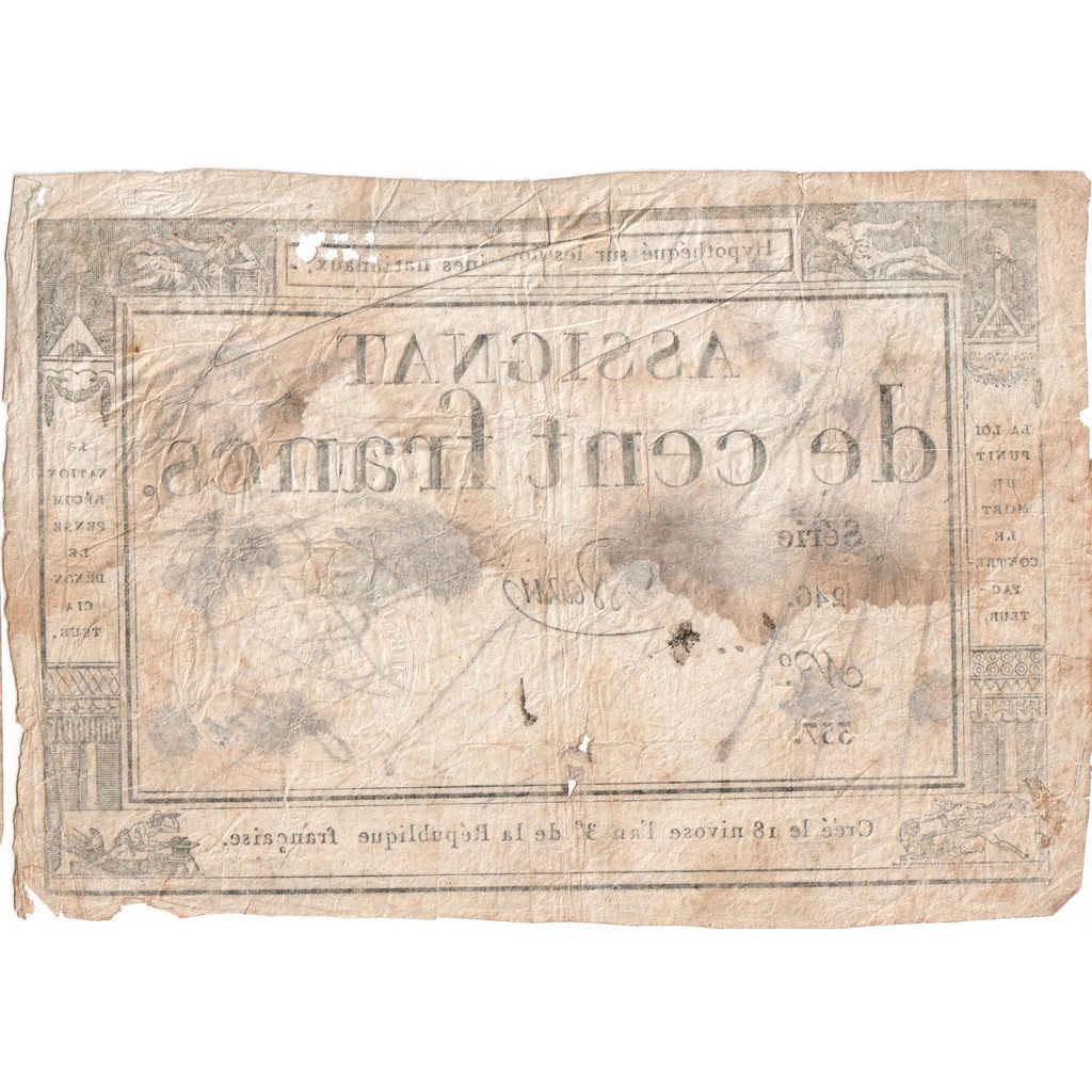 France, 100 Francs, SERIE 246, TB