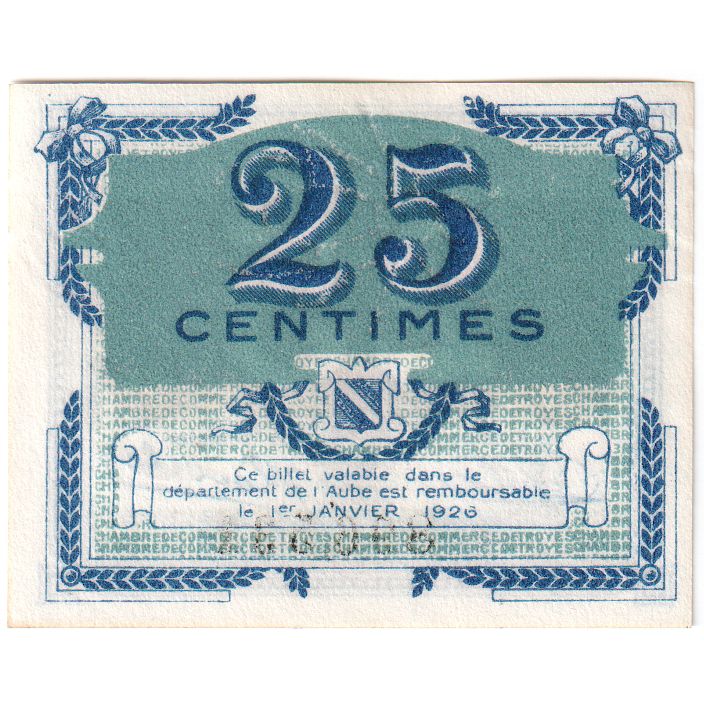 Francia, 25 Centimes, FDS