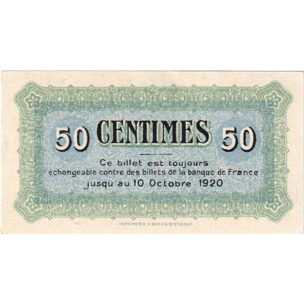 France, 50 Centimes, 1920-10-10, SUP, Pirot:70-5