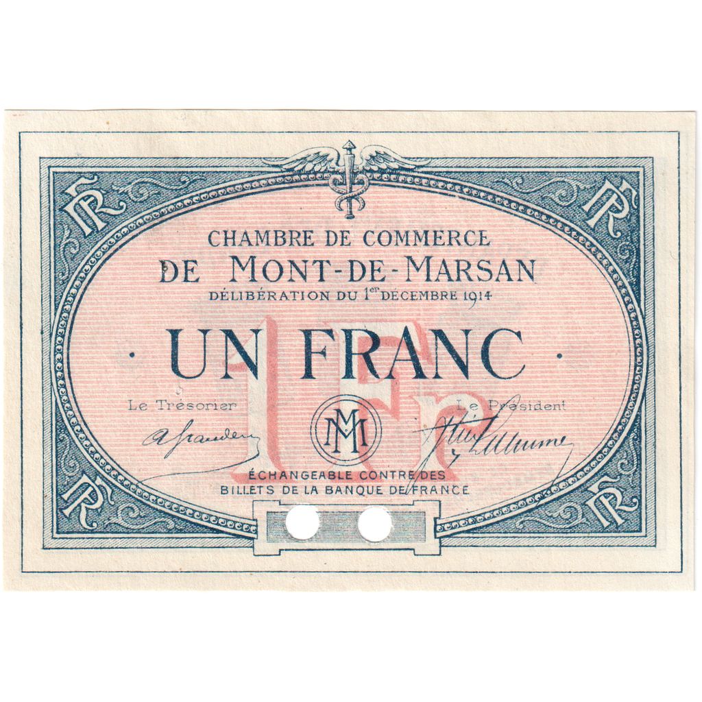 France, 1 Franc, VF(30-35), Pirot:82-35