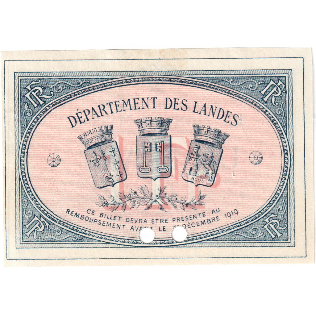France, 1 Franc, VF(30-35), Pirot:82-35