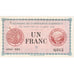 France, 1 Franc, 1917-10-24, UNC(63), Pirot:10-12