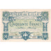 Francja, 50 Francs, 1916-11-28, W.1 996, AU(50-53), Pirot:59-1613