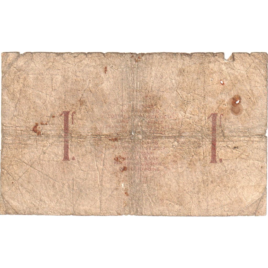 Frankreich, 1 Franc, 1916-04-17, 265,162, S, Pirot:113-12