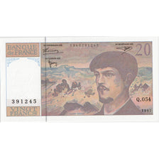France, 20 Francs, Debussy, Q.054, UNC(65-70)