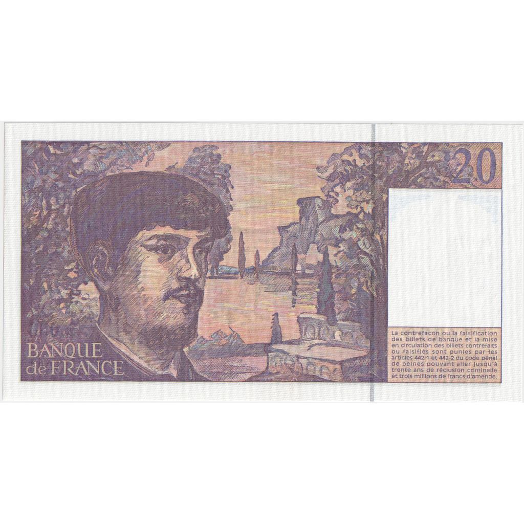 France, 20 Francs, Debussy, E.056, NEUF