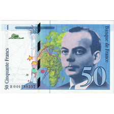 France, 50 Francs, St Exupéry, B046180357, UNC(65-70)