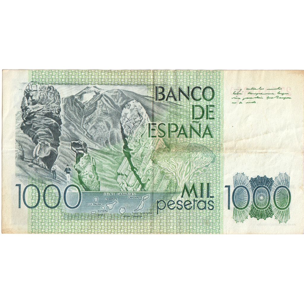 España, 1000 Pesetas, 1979-10-23, MBC