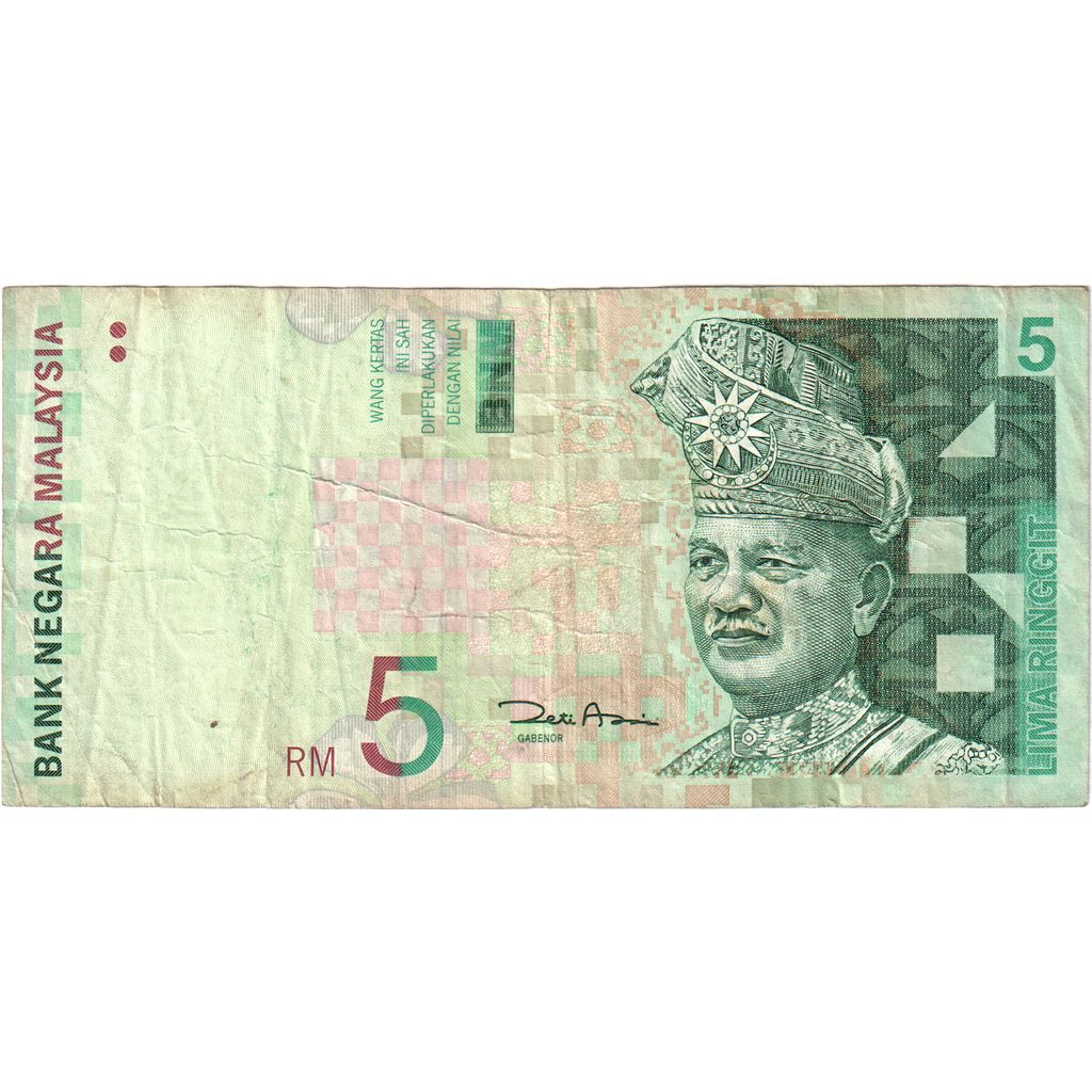 Malaysia, 5 Ringgit, EF(40-45)