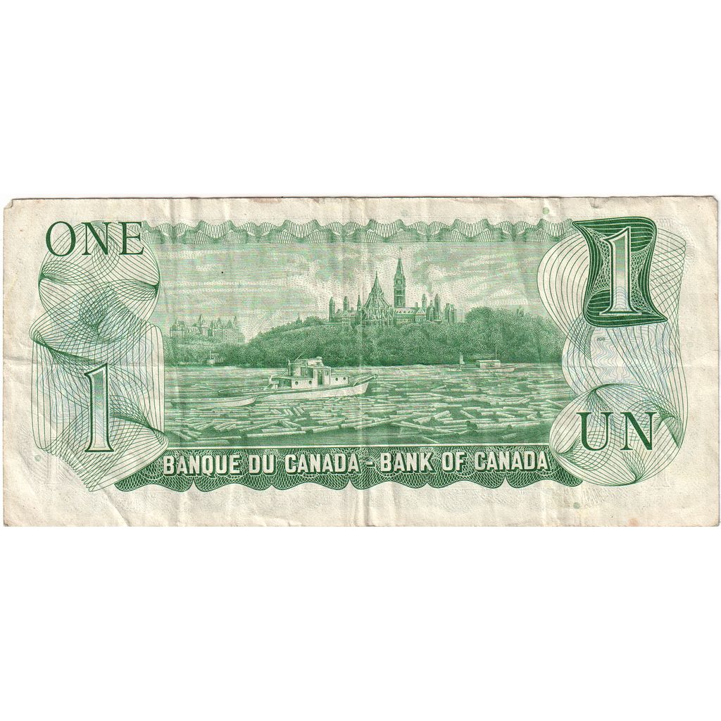 Biljet, Canada, 1 Dollar, 1973, KM:85c, TB+