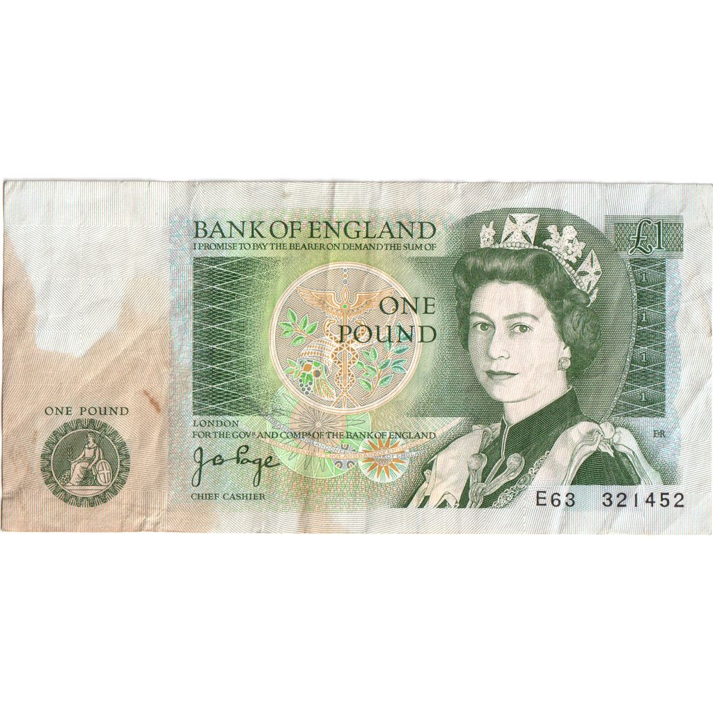 Gran Bretagna, 1 Pound, MB+