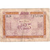 Francia, Régie des chemins de Fer, 25 Centimes, 1923, BC, Pirot:135-3